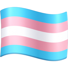 Facebook Trans Flag Emoji
