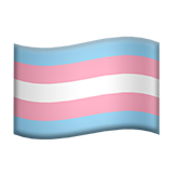 Apple Transgender Flag Emoji