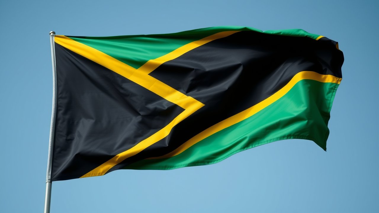 Flag of Tanzania 🇹🇿 in hyperrealistic wind style