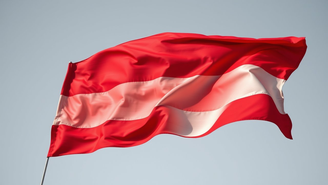 Flag of Yemen 🇾🇪 in hyperrealistic wind style