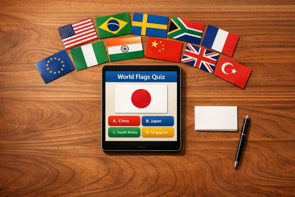 World Flags Quiz Generator