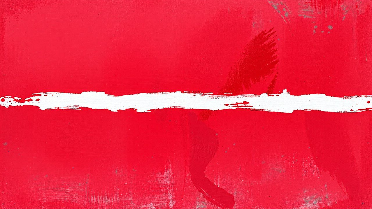 Flag of Latvia 🇱🇻 in impressionist oil style