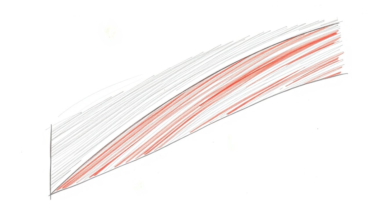 Flag of Namibia 🇳🇦 in pencil sketch style