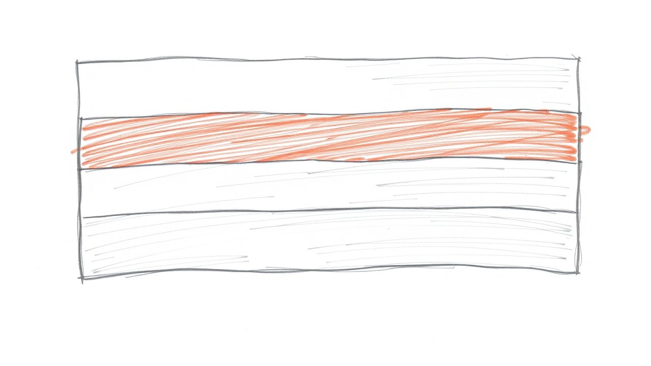 Flag of Netherlands 🇳🇱 in pencil sketch style