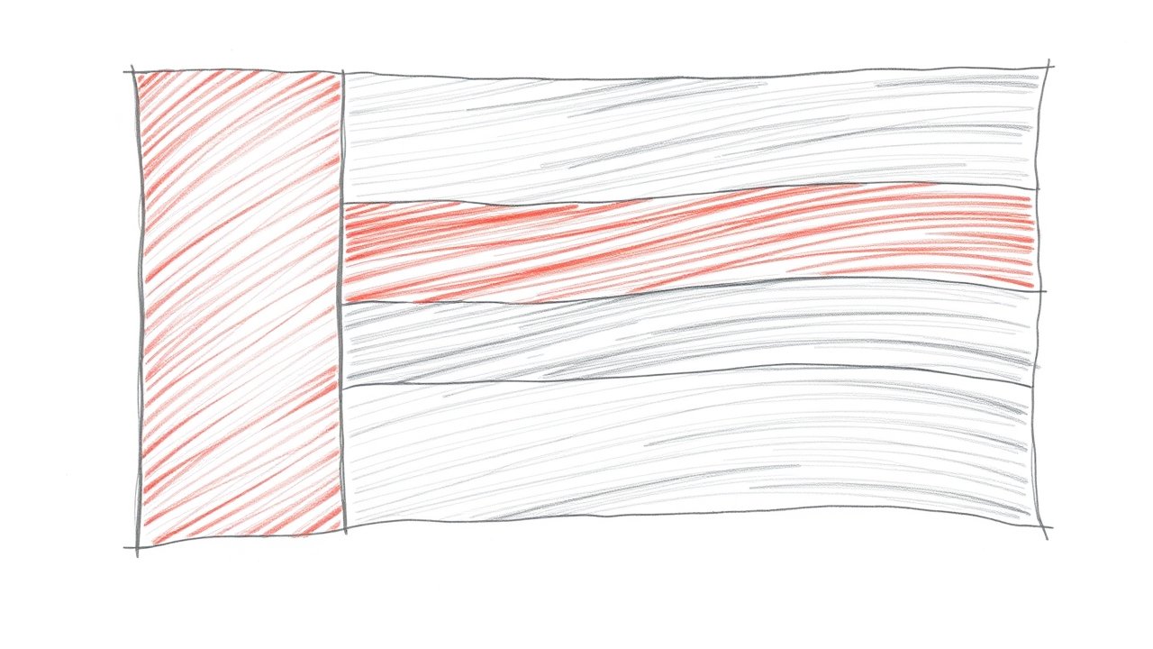 Flag of Oman 🇴🇲 in pencil sketch style