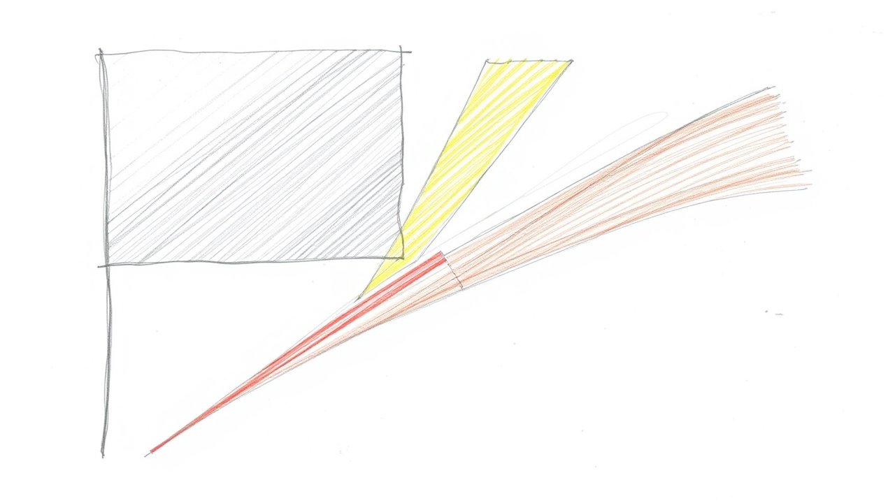 Flag of Seychelles 🇸🇨 in pencil sketch style