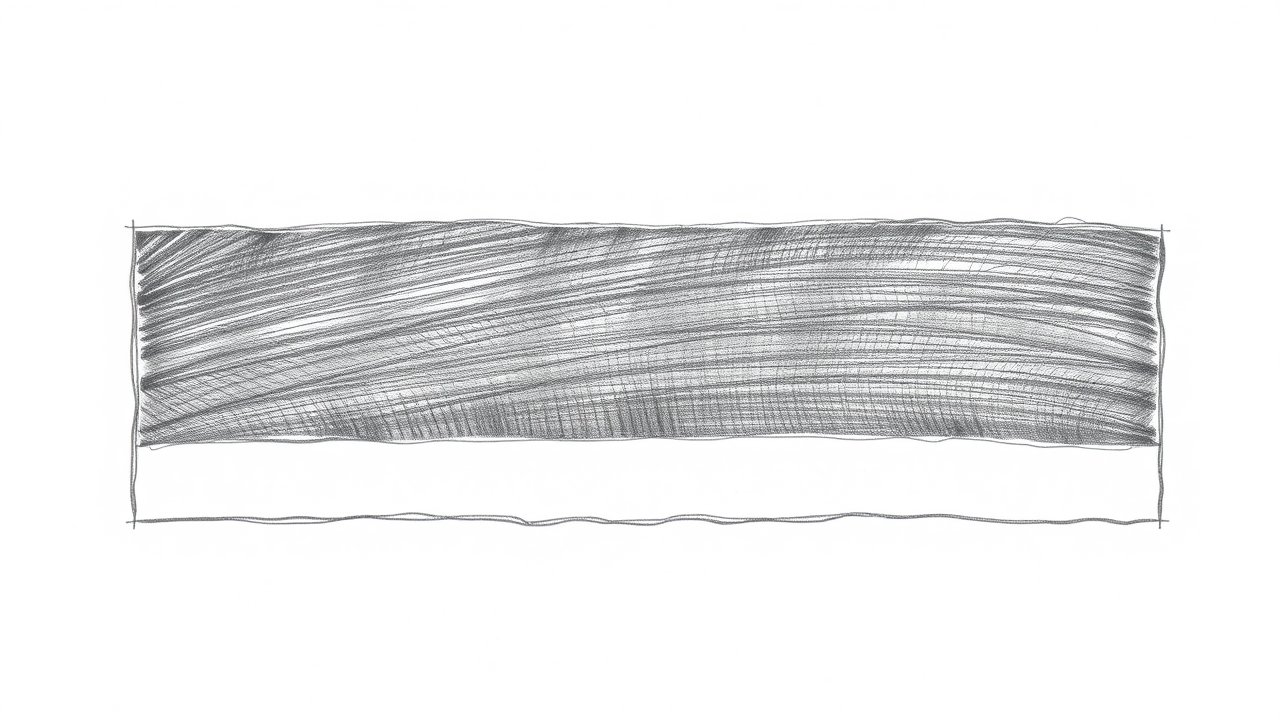 Flag of Botswana 🇧🇼 in pencil sketch style