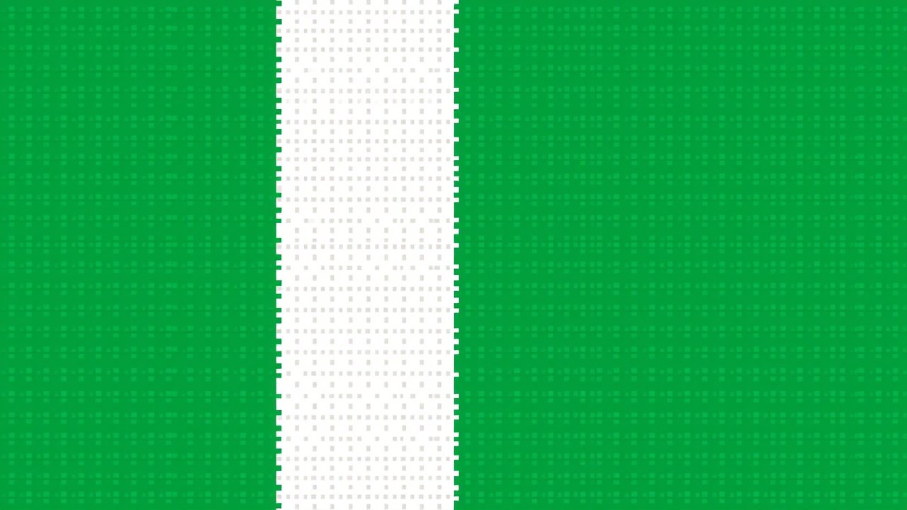 Flag of Ireland 🇮🇪 in pixel art style
