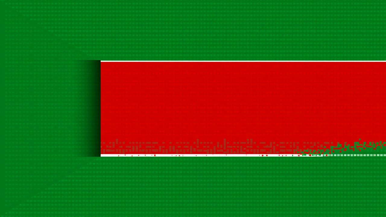 Flag of Kuwait 🇰🇼 in pixel art style
