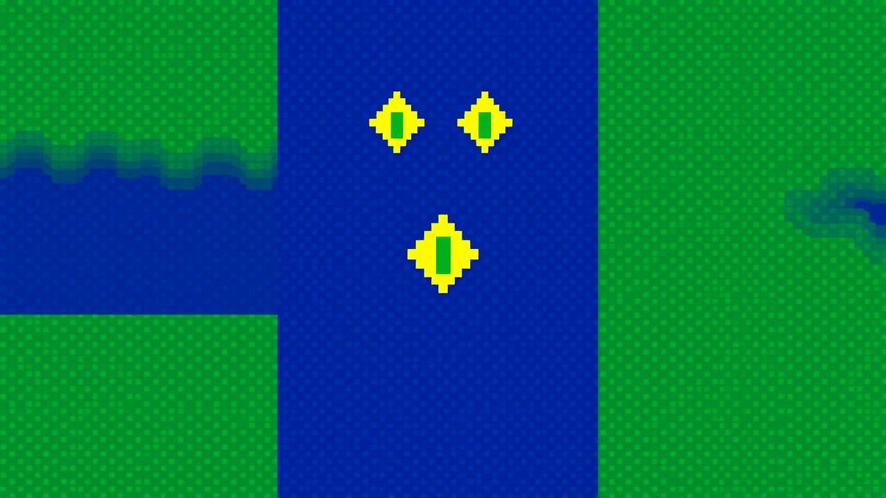Flag of Saint Vincent and the Grenadines 🇻🇨 in pixel art style
