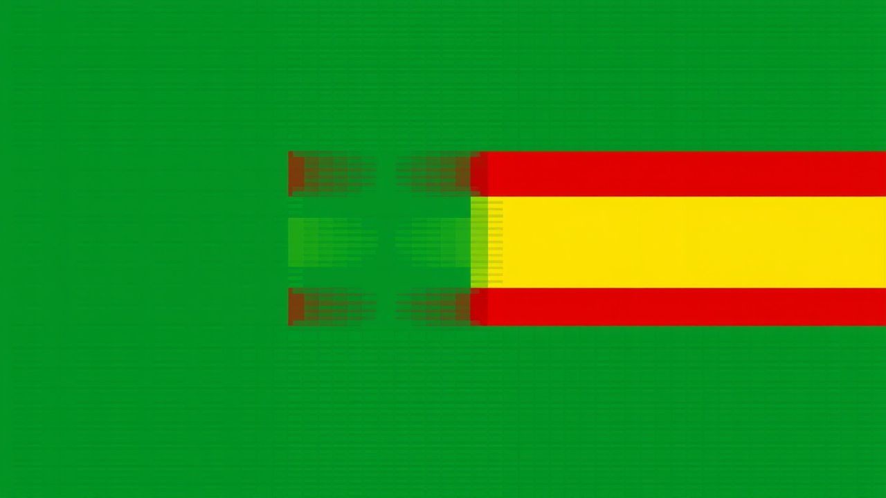 Flag of Benin 🇧🇯 in pixel art style