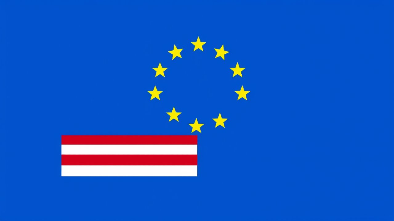 Flag of Cape Verde 🇨🇻 in pixel art style