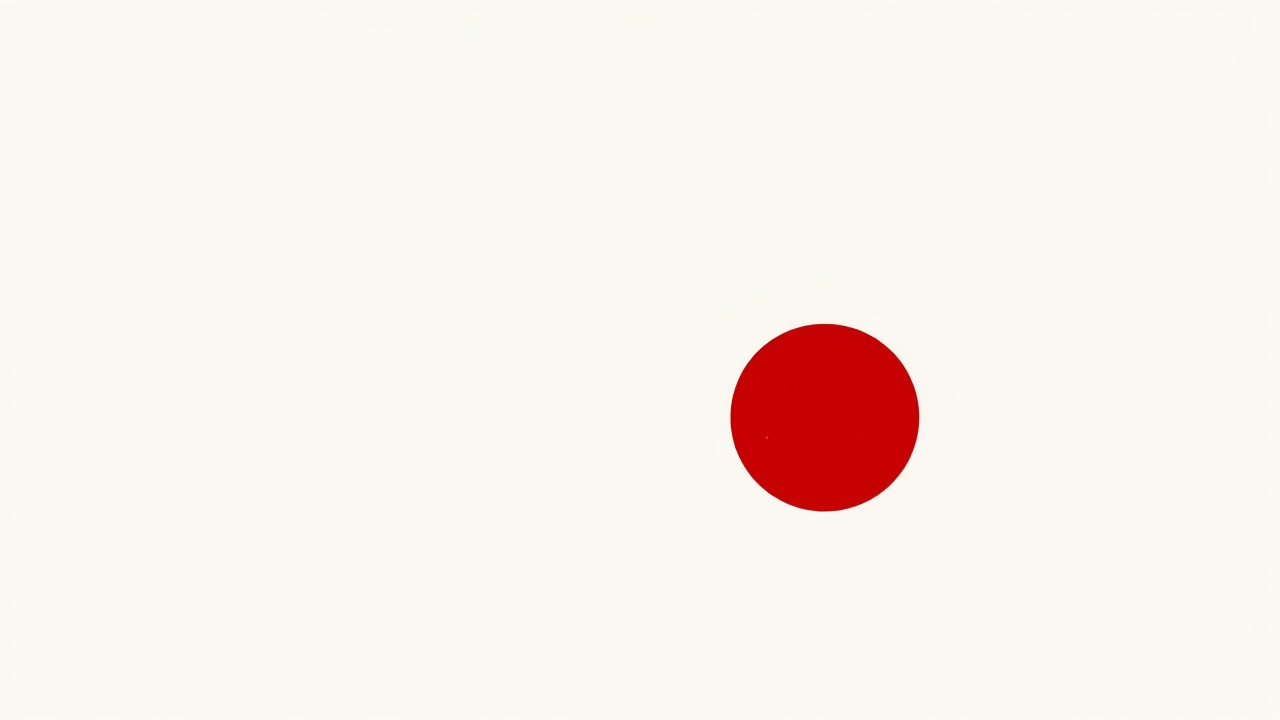 Flag of Japan in ukiyo-e woodblock style