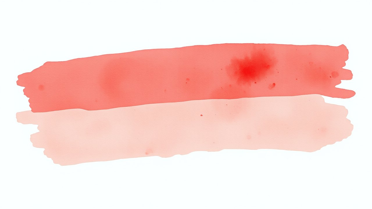 Flag of Indonesia 🇮🇩 in watercolor style