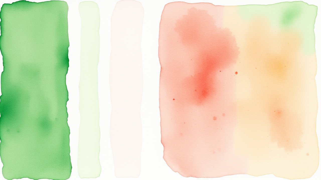 Flag of Italy ๐ฎ๐น (Italian) in watercolor style