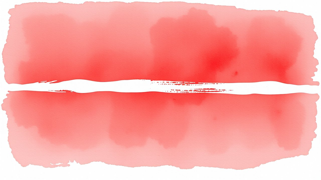 Flag of Latvia 🇱🇻 in watercolor style