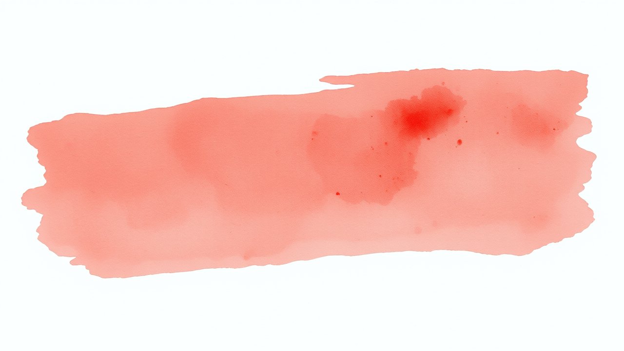 Flag of Poland 🇵🇱 in watercolor style